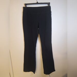 New York & Company Black Leggings Boot Cut  Size Med